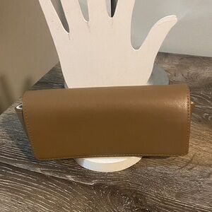 Burberry Brown Leather Glasses Case